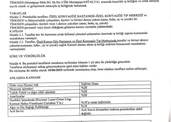 TİMODER ÜYELERİMİZE DUYURULUR!  SAĞLIK HİZMETLERİNDE; ÜYELERİMİZE ÖZEL PROTOKOL